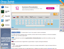 Tablet Screenshot of orosz-szotar.hu